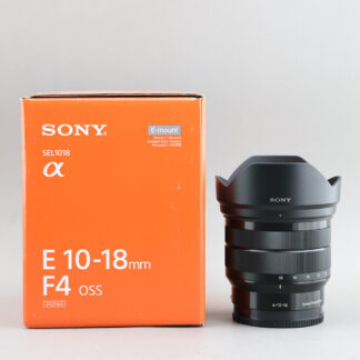 SONY E 10-18mm f4 OSS #xx290